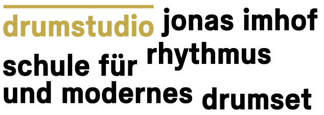 DSJI - drumstudio jonas imhof - Schlagzeugunterricht im Wallis - Brig und Visp